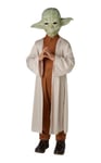 Yoda Boys Costume Deluxe Star Wars Kids Fancy Dress Outfit & Mask