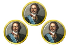 Peter the Great Golf Ball Markers