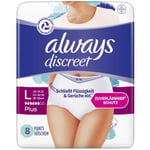 Always always discreet Culotte pour incontinence Plus, taille: L