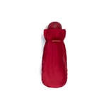 Parapluie mini pliable pour femme, élégant, fin et ultra-léger VOGUE. Tissu Superlight Pongee. Système anti-vent (Wind Proof), protection solaire UV. Ouverture manuelle. (Rouge)