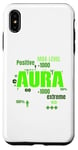 Coque pour iPhone XS Max Graphique vert Max Aura Green