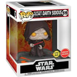 Funko Pop! Deluxe Disney: Star Wars Sith - Red Saber Series Volume 1: Darth Sidious (glows In The Dark) (special Edition) #519 Bobble-head Vinyl Figure