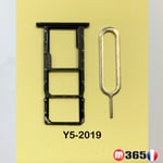 TIROIR CARTE SIM huawei y5-2019 ( caddy SIM TRAY) plateau sim huawei y5 2019