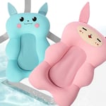 Support Mat Infant Bathtub Seat Bath Cushion Pillow Baby Shower Bath Tub Pad