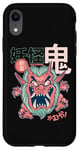 Coque pour iPhone XR Yokai Red Demon Oni Manga Japonais Mythique Horreur