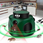 Ultrason Souris Et Rats,Répulsif Souris Ultrasons 360° Avec 9 Stroboscopes Et 3 Haut-Parleurs,Appareil Ultrason Pour Nuisible/Araignée/Cafard,Répulsif Rongeur Pour Maison,Grenier,Garage.[W139]