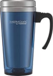 Thermos ThermoCafé Translucent Travel Mug, Blue, 1 Count, Pack of 1