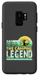 Coque pour Galaxy S9 Papa, le mythe, la légende du camping, un camping-car amusant