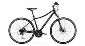 Velo vtc 28  femme   romet   orkan 5   bleu noir