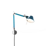 Artemide-Tolomeo Micro Wall Lamp, Blue