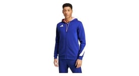 Sweat a capuche adidas performance team france bleu homme