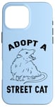 iPhone 16 Pro Max Funny Adopt a Street Cat Possum Lover Case