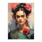 Poster & Frame - Atelier Imaginare Juliste 50x70 cm Frida kahlo 2