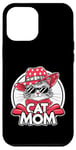 Coque pour iPhone 12 Pro Max Cat Mom Happy Mother's Day For Cat Lovers Family