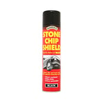 Hammerite Stone Chip Shield. Spray Shield Underseal Metal Paint for Cars. Underbody Black Metal Paint. Rust Resistant, Durable Automotive Paint, 8 Year Protection - 600ml Aerosol 1.5 SqM Coverage​