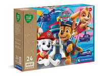 Clementoni - 24220 - Puzzle Play For Future - Paw Patrol - 24 maxi pieces - jigsaw puzzles for kids age 3-100% Recycled Materials - Made in Italy, cartoon puzzles