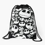 Sac à dos Jack Skellington L'étrange Noël de monsieur Jack Sac à cordon pour le sport cadeau