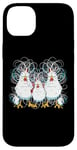 iPhone 14 Plus Funny Chicken Art Crazy Chicken Family Chicken Lover Farmer Case