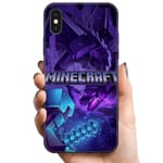 Apple iPhone X TPU Mobilskal Minecraft