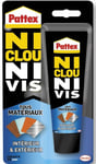 COLLE NI CLOU NI VIS TOUS MATÉRIAUX INTERIEUR EXTÉRIEUR TUBE 142G PATTEX