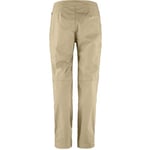 Fjallraven 14200140-118 Abisko Hike Trousers W Pants Women's Fossil Size 36/S