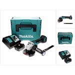 Dga 506 RF1J Meuleuse d'angle sans fil 18 v 125 mm Brushless + 1x Batterie 3,0 Ah + Chargeur + Makpac - Makita