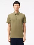 Lacoste Core Pique Polo Shirt, Khaki