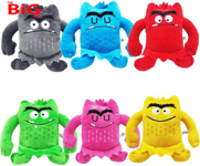 6Pcs  Monster  Plush  Toys ,  Colour  Monster  Toys ,  My  Emotional  Little  Mo