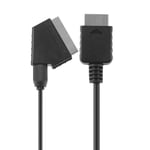 Câble Sans Fil Rgb Scart, 1.8m/6ft, 1 Pièce, Pour Tv Et Av, Sony Playstation Ps2, Ps3, Slim Line, Consoles De Jeux Vidéo