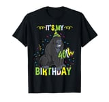 Its My 40th Birthday Gorilla T-Shirt