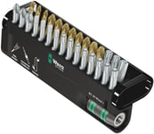 Wera Bit-Check 30 Wood 1, 30 Styck, Phillips, Pozidriv, Torx, Ph 2, Ph 3, Pz 1, Pz 2, Pz 3, Tx10, Tx15, Tx20, Tx25, Tx30, Tx40, Stål