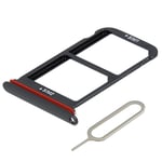 Dual Tiroir Carte SIM de Rechange pour les Huawei P20 Pro - Noir