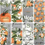 Personalised Initials Phone Case Oranges Hard Cover For Google Pixel 1 & Xl