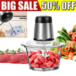 2L Electric Food Chopper Vegetable Chopper Small Food Processor Meat Grinder