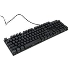 104 Keys Mechanical Keyboard With Blue Switch 28 Backlight Modes Dual Colo Part