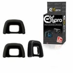 Ex-Pro 2Pack Replacement Eye-piece cap/Eyecup [DK-21] for Nikon D200 D600 D100