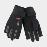 Musto Seglarhandskar Essential Sailing Short Finger Glove, Black, Medium