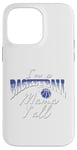 Coque pour iPhone 14 Pro Max Southern Moms Cadeau de basket-ball fantaisie pour femme Bleu et blanc