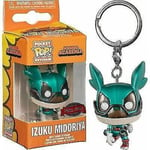 Porte-Clé FUNKO Pocket Pop Izuku Midoriya Combinaison Demoustier 4 CM - My Hero