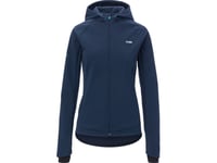 Giro Women's Jacka Giro Ambient (Vindtät Vattentät Fleece) Midnight Blue Storlek S