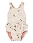 Amina Baby Printed Swimsuit Baddräkt Badkläder Cream Liewood