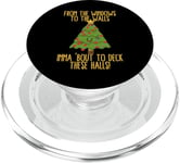 From The Window To The Wall Poème de Noël avec citation de Noël PopSockets PopGrip pour MagSafe