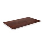 Lacor - 63087 - Plateau Rectangulaire en Bois, Mélamine, sans BPA, 32.5x26.5x1 cm, Empilable, Passe au Lave-Vaisselle, Ne Convient Pas au Four ou au Micro-Ondes