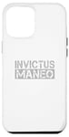 Coque pour iPhone 15 Plus Invictus Maneo - signifiant en latin « I Remain Unvainquished »