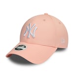 New Era essential 9FORTY cap NY Yankees – rose/white - youth