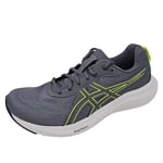 Asics Men's Gel-Contend 9 Sneaker, Steel Grey Safety Yellow, 8.5 UK