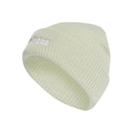 adidas Mixte Classic Beanie, Linen Green/White, XS