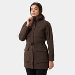 Helly Hansen Boyne Insulated Parka 2.0 Jacket Brown Medium RRP £220 BNWT