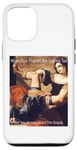 Coque pour iPhone 12/12 Pro Drôle Femme Rage Peinture Spill the Tea Gossip Art Meme