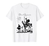 Don Quixote Cubist Drawing T-Shirt